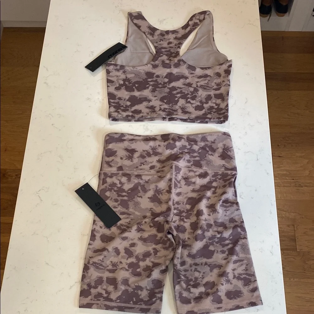 Mono B Camouflage Sports Set - Purple & Gray Camouflage size small - Picture 6 of 6
